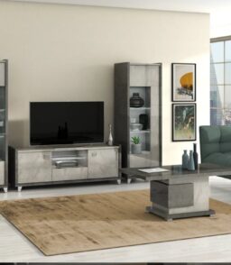 HILTON 1 DOOR DISPLAY CABINET