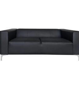 Toscana Sofa PU 2 Seater Black