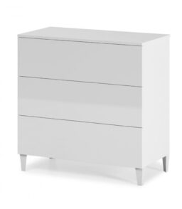 Arctic Chest 3 Drawer White 007833BO