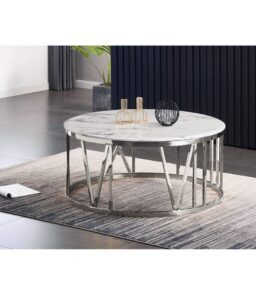 Bonita Marble Round Coffee Table