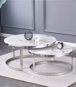 Margate Marble Coffee Table Set