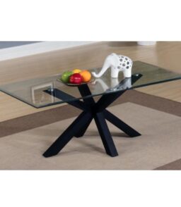 Langley Gloss Coffee Table Black
