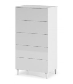 Arctic Chest 5 Drawer White 007835BO