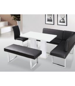 Liberty Dining Table White High Gloss