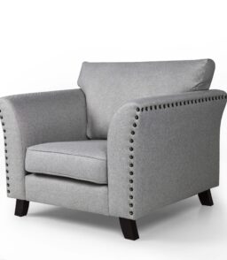 Linton Fabric Sofa 1S Grey