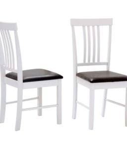 Massa Chairs Oak & White (2s