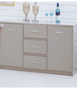 Rembrock High Gloss Sideboard Champagne