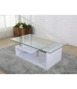 Bernard Coffee Table High Gloss White