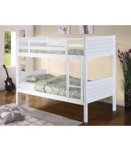 Castleton Solid Wood Bunk Bed White
