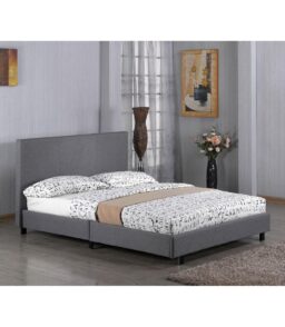 Fusion Fabric Single Bed Grey