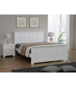 Mali Single Bed White
